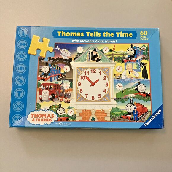 Ravensburger Other - Ravensburger Thomas & Friends Tells the Time 60pc Puzzle Movable Hands Train